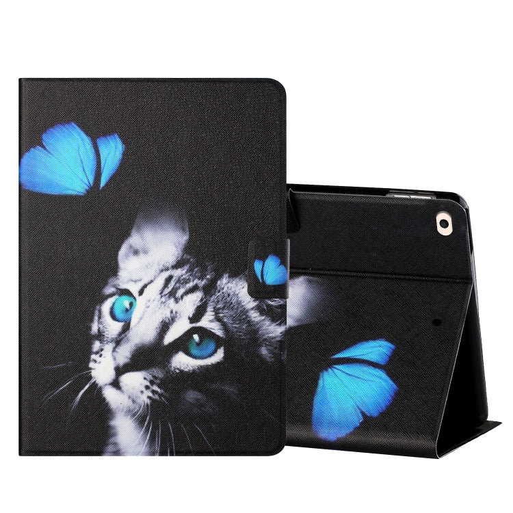 Colored Drawing Horizontal Flip Leather Case with Holder & Card Slots & Sleep / Wake-up Function, For iPad Mini 5/4/3/2/1, For iPad 10.2 / iPad Air 10.5 （2019） / iPad Pro 10.5 inch, For iPad Air / Air 2 / 2017 / 2018������������������������������������...