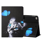 For iPad Air / Air 2 / 2017 / 2018 / Butterfly Cat