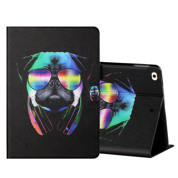 Colored Drawing Horizontal Flip Leather Case with Holder & Card Slots & Sleep / Wake-up Function, For iPad Mini 5/4/3/2/1, For iPad 10.2 / iPad Air 10.5 （2019） / iPad Pro 10.5 inch, For iPad Air / Air 2 / 2017 / 2018������������������������������������...