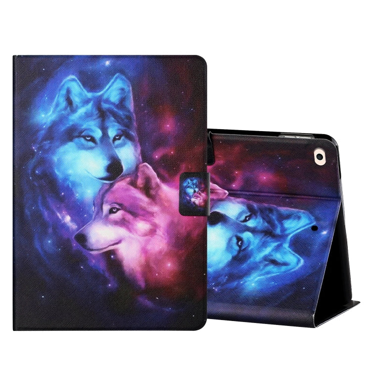 Colored Drawing Horizontal Flip Leather Case with Holder & Card Slots & Sleep / Wake-up Function, For iPad Mini 5/4/3/2/1, For iPad 10.2 / iPad Air 10.5 （2019） / iPad Pro 10.5 inch, For iPad Air / Air 2 / 2017 / 2018������������������������������������...
