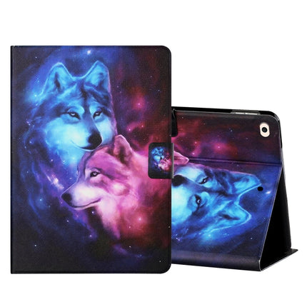 Colored Drawing Horizontal Flip Leather Case with Holder & Card Slots & Sleep / Wake-up Function, For iPad Mini 5/4/3/2/1, For iPad 10.2 / iPad Air 10.5 （2019） / iPad Pro 10.5 inch, For iPad Air / Air 2 / 2017 / 2018                                    ...