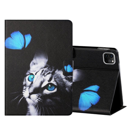Colored Drawing Horizontal Flip Leather Case with Holder & Card Slots & Sleep / Wake-up Function, For iPad Mini 5/4/3/2/1, For iPad 10.2 / iPad Air 10.5 （2019） / iPad Pro 10.5 inch, For iPad Air / Air 2 / 2017 / 2018                                    ...