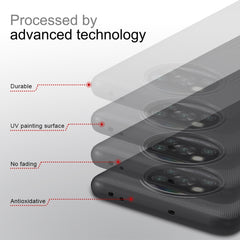 NILLKIN Frosted Concave-convex Texture PC Protective Case, For Xiaomi Poco X3 NFC