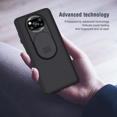 NILLKIN Black Mirror Series PC Camshield Full Coverage Dust-proof Scratch Resistant Case, For Xiaomi Poco X3 NFC, For Samsung Galaxy M31s, For Xiaomi Mi 10 Ultra, For Xiaomi Redmi K30 Ultra