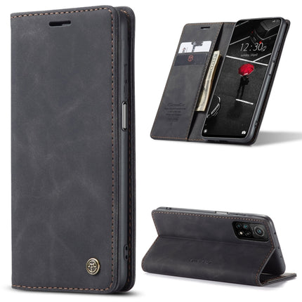 CaseMe-013 Multifunctional Retro Frosted Horizontal Flip Leather Case with Card Slot & Holder & Wallet, For OnePlus 8T, For Samsung Galaxy A42 5G, For Huawei P Smart 2021, For Xiaomi Mi 10T Lite 5G, For Xiaomi Mi 10T 5G / 10T Pro 5G