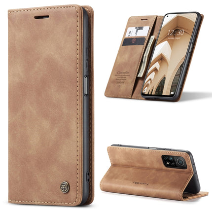CaseMe-013 Multifunctional Retro Frosted Horizontal Flip Leather Case with Card Slot & Holder & Wallet, For OnePlus 8T, For Samsung Galaxy A42 5G, For Huawei P Smart 2021, For Xiaomi Mi 10T Lite 5G, For Xiaomi Mi 10T 5G / 10T Pro 5G