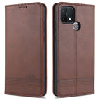 For OPPO A15 / Dark Brown