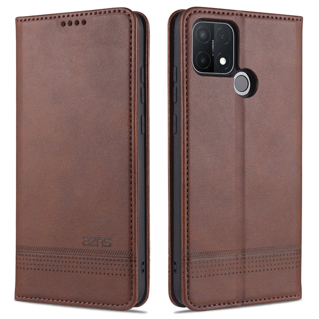 AZNS Magnetic Calf Texture Horizontal Flip Leather Case with Card Slots & Holder & Wallet, For OPPO A15, For vivo Y20, For vivo Y70s / Y51s / IQOO U1, For Samsung Galaxy A42 5G