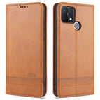 For OPPO A15 / Light Brown