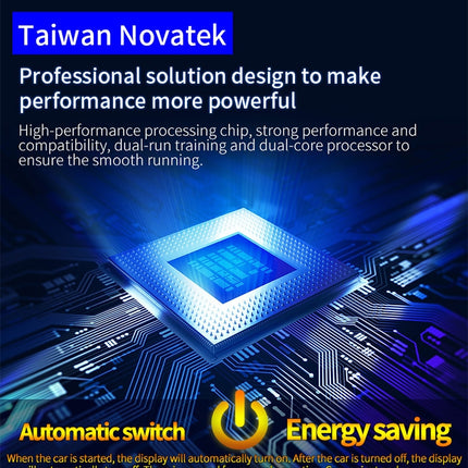 M12 OBD2 + GPS Mode Car Head-up Display HUD Overspeed / Speed / Water Temperature / Low Voltage / Fault Alarm