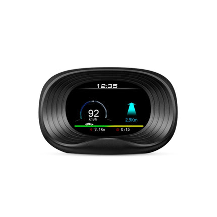 P20 OBD2 + GPS Mode Car Head-up Display HUD Overspeed / Speed / Water Temperature Alarm