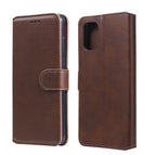 For Samsung Galaxy M51 Side-mounted Fingerprint / Brown