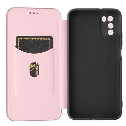 Carbon Fiber Texture Magnetic Horizontal Flip TPU + PC + PU Leather Case with Card Slot, For Xiaomi Poco M3, For Samsung Galaxy A02s, For Xiaomi Redmi Note 9 5G, For Xiaomi Redmi Note 9 4G