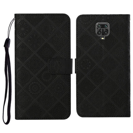 Ethnic Style Embossed Pattern Horizontal Flip Leather Case with Holder & Card Slots & Wallet & Lanyard, For Xiaomi Redmi Note 9, For Xiaomi Redmi Note 9 Pro, For Xiaomi Mi 10 5G