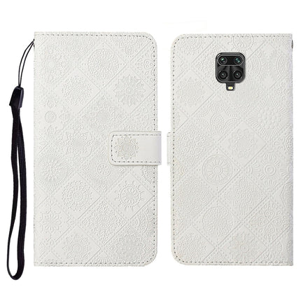 Ethnic Style Embossed Pattern Horizontal Flip Leather Case with Holder & Card Slots & Wallet & Lanyard, For Xiaomi Redmi Note 9, For Xiaomi Redmi Note 9 Pro, For Xiaomi Mi 10 5G