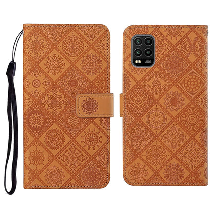 Ethnic Style Embossed Pattern Horizontal Flip Leather Case with Holder & Card Slots & Wallet & Lanyard, For Xiaomi Mi 10 Lite 5G, For Xiaomi Mi 10T 5G, For Xiaomi Mi 10T Lite 5G