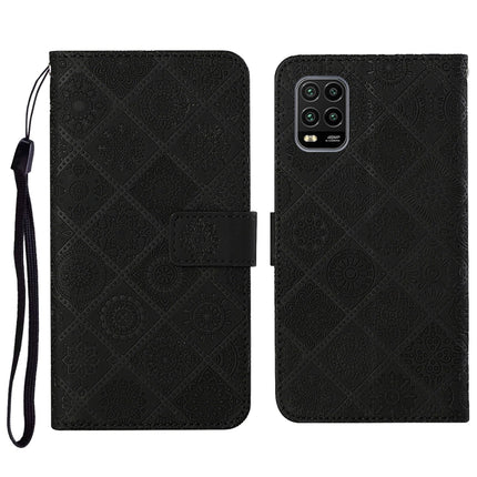 Ethnic Style Embossed Pattern Horizontal Flip Leather Case with Holder & Card Slots & Wallet & Lanyard, For Xiaomi Mi 10 Lite 5G, For Xiaomi Mi 10T 5G, For Xiaomi Mi 10T Lite 5G