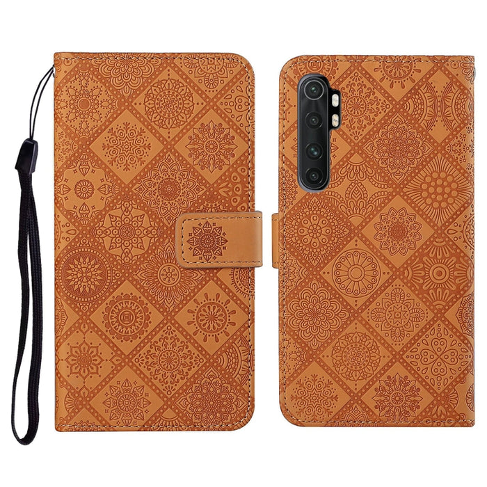 Ethnic Style Embossed Pattern Horizontal Flip Leather Case with Holder & Card Slots & Wallet & Lanyard, For Xiaomi Mi Note 10 Lite, For Xiaomi Mi Note 10 / 10 Pro