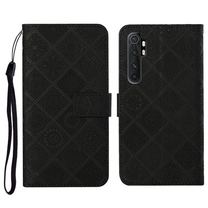 Ethnic Style Embossed Pattern Horizontal Flip Leather Case with Holder & Card Slots & Wallet & Lanyard, For Xiaomi Mi Note 10 Lite, For Xiaomi Mi Note 10 / 10 Pro