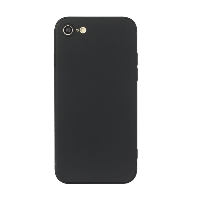 Straight Edge Solid Color TPU Shockproof Case, For iPhone 6, For iPhone 6 Plus, For iPhone SE 2022 / SE 2020 / 8 / 7, For iPhone 7 Plus / 8 Plus, For iPhone XS / X, For iPhone XR, For iPhone XS Max, For iPhone 11, For iPhone 11 Pro, For iPhone 11 Pro M...