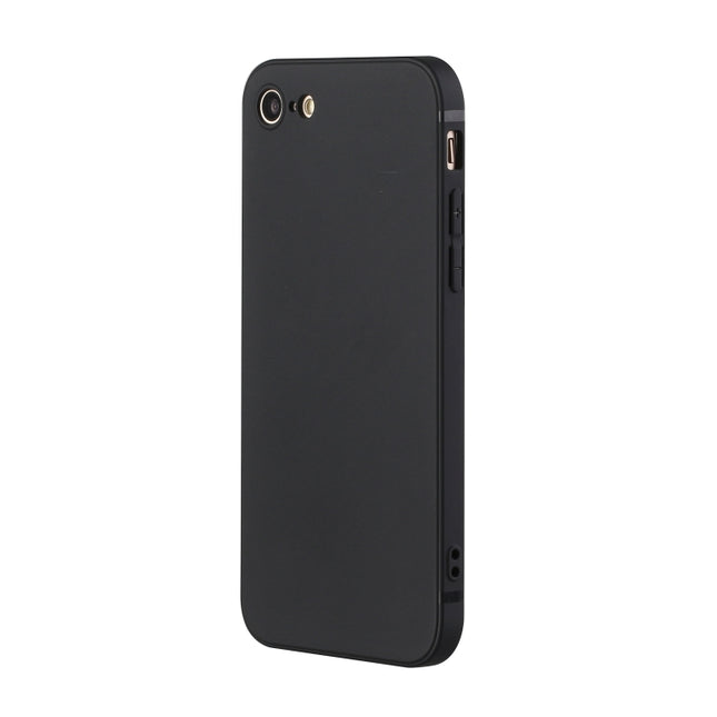 Straight Edge Solid Color TPU Shockproof Case, For iPhone 6, For iPhone 6 Plus, For iPhone SE 2022 / SE 2020 / 8 / 7, For iPhone 7 Plus / 8 Plus, For iPhone XS / X, For iPhone XR, For iPhone XS Max, For iPhone 11, For iPhone 11 Pro, For iPhone 11 Pro M...
