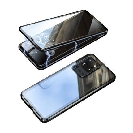 Magnetic Metal Frame Double-sided Tempered Glass Case, For Samsung Galaxy S20, For Samsung Galaxy S20+, For Samsung Galaxy S20 Ultra, For Samsung Galaxy S20 FE