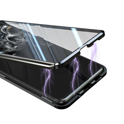 Magnetic Metal Frame Double-sided Tempered Glass Case, For Samsung Galaxy S20, For Samsung Galaxy S20+, For Samsung Galaxy S20 Ultra, For Samsung Galaxy S20 FE