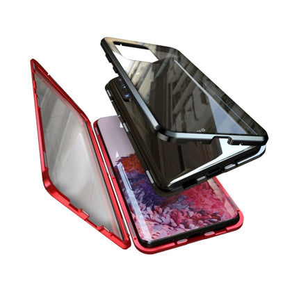 Magnetic Metal Frame Double-sided Tempered Glass Case, For Samsung Galaxy S20, For Samsung Galaxy S20+, For Samsung Galaxy S20 Ultra, For Samsung Galaxy S20 FE