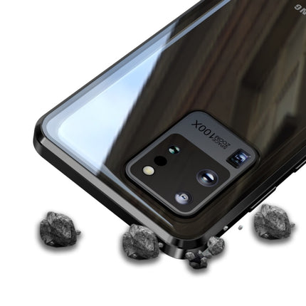 Magnetic Metal Frame Double-sided Tempered Glass Case, For Samsung Galaxy S20, For Samsung Galaxy S20+, For Samsung Galaxy S20 Ultra, For Samsung Galaxy S20 FE