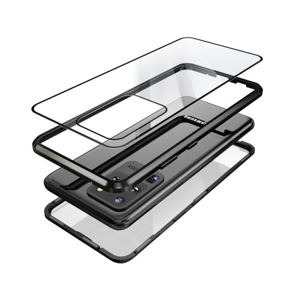 Magnetic Metal Frame Double-sided Tempered Glass Case, For Samsung Galaxy S20, For Samsung Galaxy S20+, For Samsung Galaxy S20 Ultra, For Samsung Galaxy S20 FE