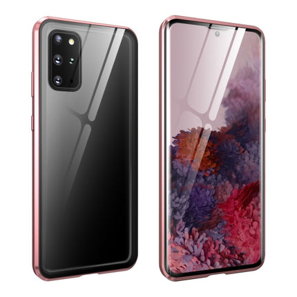 Magnetic Metal Frame Double-sided Tempered Glass Case, For Samsung Galaxy S20, For Samsung Galaxy S20+, For Samsung Galaxy S20 Ultra, For Samsung Galaxy S20 FE