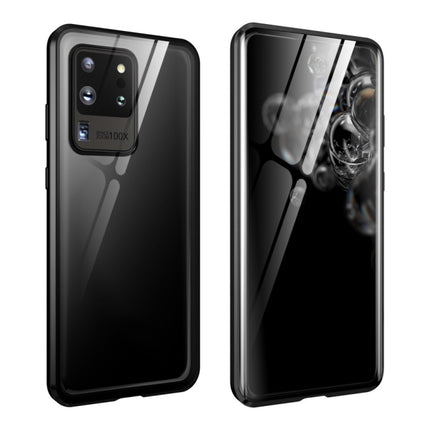 Magnetic Metal Frame Double-sided Tempered Glass Case, For Samsung Galaxy S20, For Samsung Galaxy S20+, For Samsung Galaxy S20 Ultra, For Samsung Galaxy S20 FE