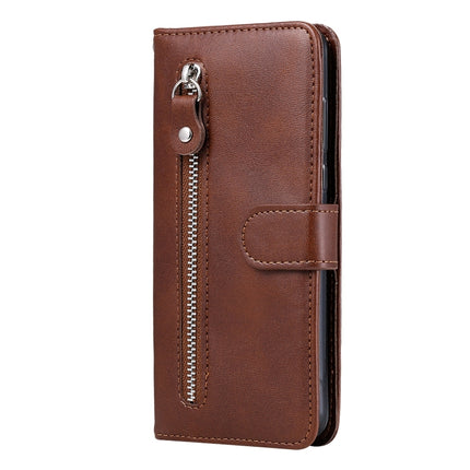 Fashion Calf Texture Zipper Horizontal Flip Leather Case with Stand & Card Slots & Wallet Function, For Samsung Galaxy S20 FE, For Xiaomi Poco X3 NFC