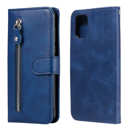 Fashion Calf Texture Zipper Horizontal Flip Leather Case with Stand & Card Slots & Wallet Function, For Samsung Galaxy S20 FE, For Xiaomi Poco X3 NFC