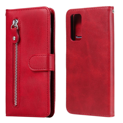 Fashion Calf Texture Zipper Horizontal Flip Leather Case with Stand & Card Slots & Wallet Function, For Samsung Galaxy S20 FE, For Xiaomi Poco X3 NFC