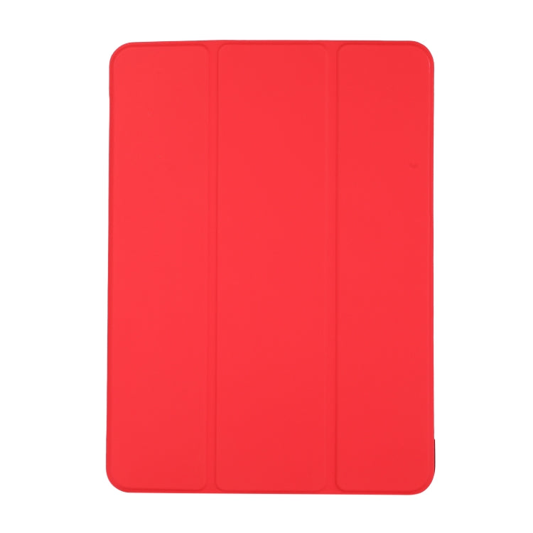 3-fach faltbares horizontales Flip-TPU- und PU-Lederetui mit Hautstruktur und Halterung, für iPad Air 11 2024/2022/2020 10.9, für iPad 9.7 (2018)/9.7 (2017)/air/air2, für Samsung Galaxy Tab A 8.0 (2019) T290/T295