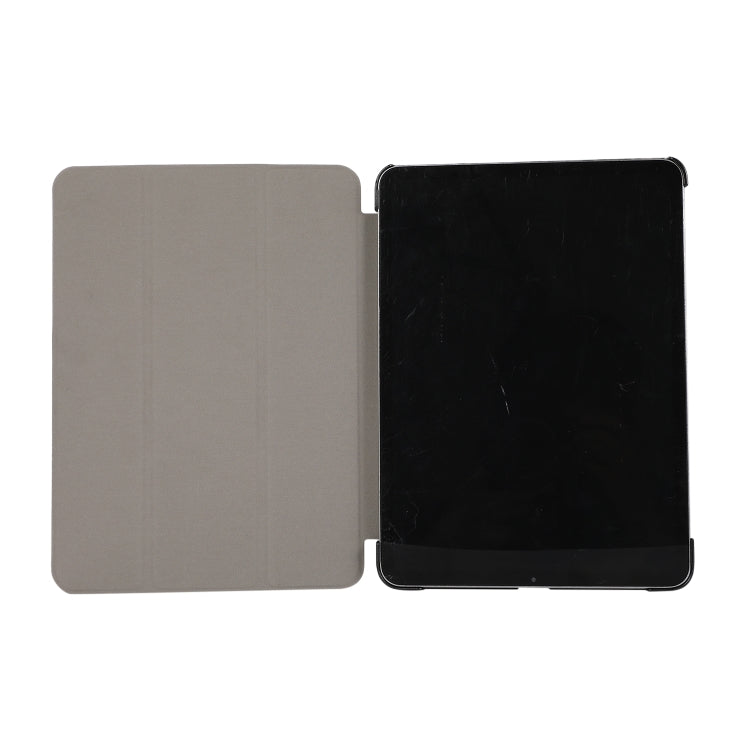 3-fach faltbares horizontales Flip-TPU- und PU-Lederetui mit Hautstruktur und Halterung, für iPad Air 11 2024/2022/2020 10.9, für iPad 9.7 (2018)/9.7 (2017)/air/air2, für Samsung Galaxy Tab A 8.0 (2019) T290/T295