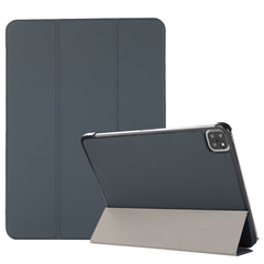 3-folding Skin Texture Horizontal Flip TPU + PU Leather Case with Holder, For iPad Air 11 2024 / 2022 / 2020 10.9, For iPad 9.7 (2018) / 9.7 (2017) / air / air2, For Samsung Galaxy Tab A 8.0 (2019) T290 / T295