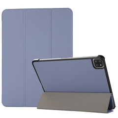 3-folding Skin Texture Horizontal Flip TPU + PU Leather Case with Holder, For iPad Air 11 2024 / 2022 / 2020 10.9, For iPad 9.7 (2018) / 9.7 (2017) / air / air2, For Samsung Galaxy Tab A 8.0 (2019) T290 / T295