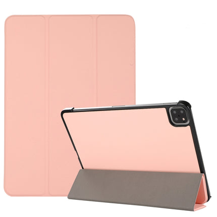 3-folding Skin Texture Horizontal Flip TPU + PU Leather Case with Holder, For iPad Air 11 2024 / 2022 / 2020 10.9, For iPad 9.7 (2018) / 9.7 (2017) / air / air2, For Lenovo M10 Plus, For Samsung Galaxy Tab A7 10.4(2020) T500 / T505