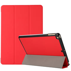 3-folding Skin Texture Horizontal Flip TPU + PU Leather Case with Holder, For iPad Air 11 2024 / 2022 / 2020 10.9, For iPad 9.7 (2018) / 9.7 (2017) / air / air2, For Samsung Galaxy Tab A 8.0 (2019) T290 / T295