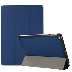 3-folding Skin Texture Horizontal Flip TPU + PU Leather Case with Holder, For iPad Air 11 2024 / 2022 / 2020 10.9, For iPad 9.7 (2018) / 9.7 (2017) / air / air2, For Samsung Galaxy Tab A 8.0 (2019) T290 / T295