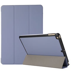 3-folding Skin Texture Horizontal Flip TPU + PU Leather Case with Holder, For iPad Air 11 2024 / 2022 / 2020 10.9, For iPad 9.7 (2018) / 9.7 (2017) / air / air2, For Samsung Galaxy Tab A 8.0 (2019) T290 / T295