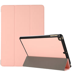 3-folding Skin Texture Horizontal Flip TPU + PU Leather Case with Holder, For iPad Air 11 2024 / 2022 / 2020 10.9, For iPad 9.7 (2018) / 9.7 (2017) / air / air2, For Samsung Galaxy Tab A 8.0 (2019) T290 / T295