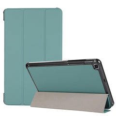 3-folding Skin Texture Horizontal Flip TPU + PU Leather Case with Holder, For iPad Air 11 2024 / 2022 / 2020 10.9, For iPad 9.7 (2018) / 9.7 (2017) / air / air2, For Samsung Galaxy Tab A 8.0 (2019) T290 / T295