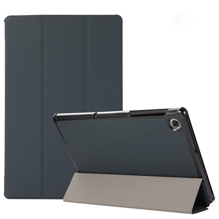 3-folding Skin Texture Horizontal Flip TPU + PU Leather Case with Holder, For iPad Air 11 2024 / 2022 / 2020 10.9, For iPad 9.7 (2018) / 9.7 (2017) / air / air2, For Lenovo M10 Plus