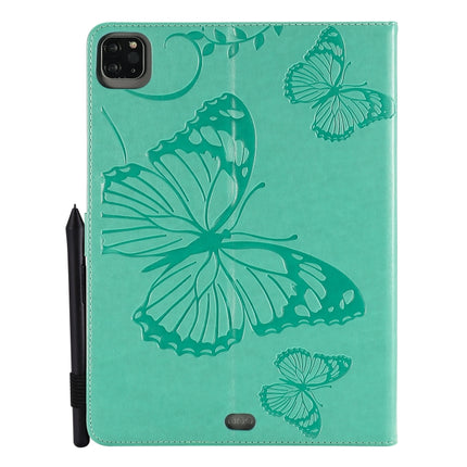 Pressed Printing Butterfly Pattern Horizontal Flip Leather Case with Holder & Card Slots & Wallet & Sleep / Wake-up Function, For iPad Air 2022 / 2020 10.9 /iPad Pro 11 2020 / 2018, For Lenovo Tab M10 Plus TB-X606F, For Samsung Galaxy S6 Lite P610
