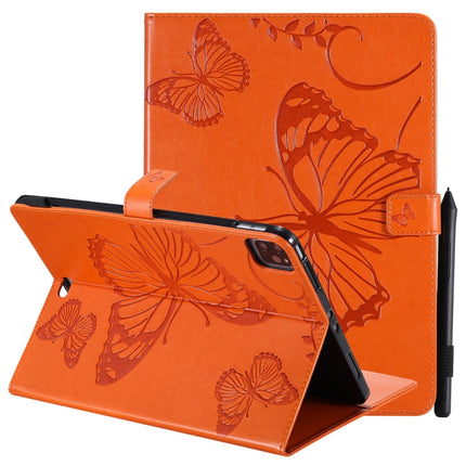 Pressed Printing Butterfly Pattern Horizontal Flip Leather Case with Holder & Card Slots & Wallet & Sleep / Wake-up Function, For iPad Air 2022 / 2020 10.9 /iPad Pro 11 2020 / 2018, For Lenovo Tab M10 Plus TB-X606F, For Samsung Galaxy S6 Lite P610