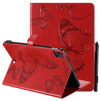 Pressed Printing Butterfly Pattern Horizontal Flip Leather Case with Holder & Card Slots & Wallet & Sleep / Wake-up Function, For iPad Air 2022 / 2020 10.9 /iPad Pro 11 2020 / 2018, For Lenovo Tab M10 Plus TB-X606F, For Samsung Galaxy S6 Lite P610