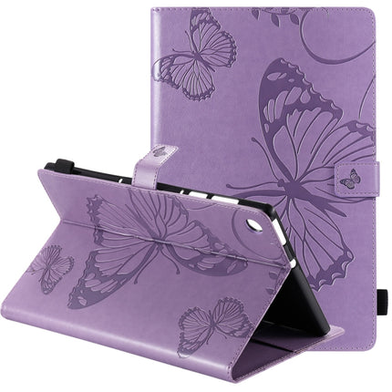 Pressed Printing Butterfly Pattern Horizontal Flip Leather Case with Holder & Card Slots & Wallet & Sleep / Wake-up Function, For iPad Air 2022 / 2020 10.9 /iPad Pro 11 2020 / 2018, For Lenovo Tab M10 Plus TB-X606F, For Samsung Galaxy S6 Lite P610